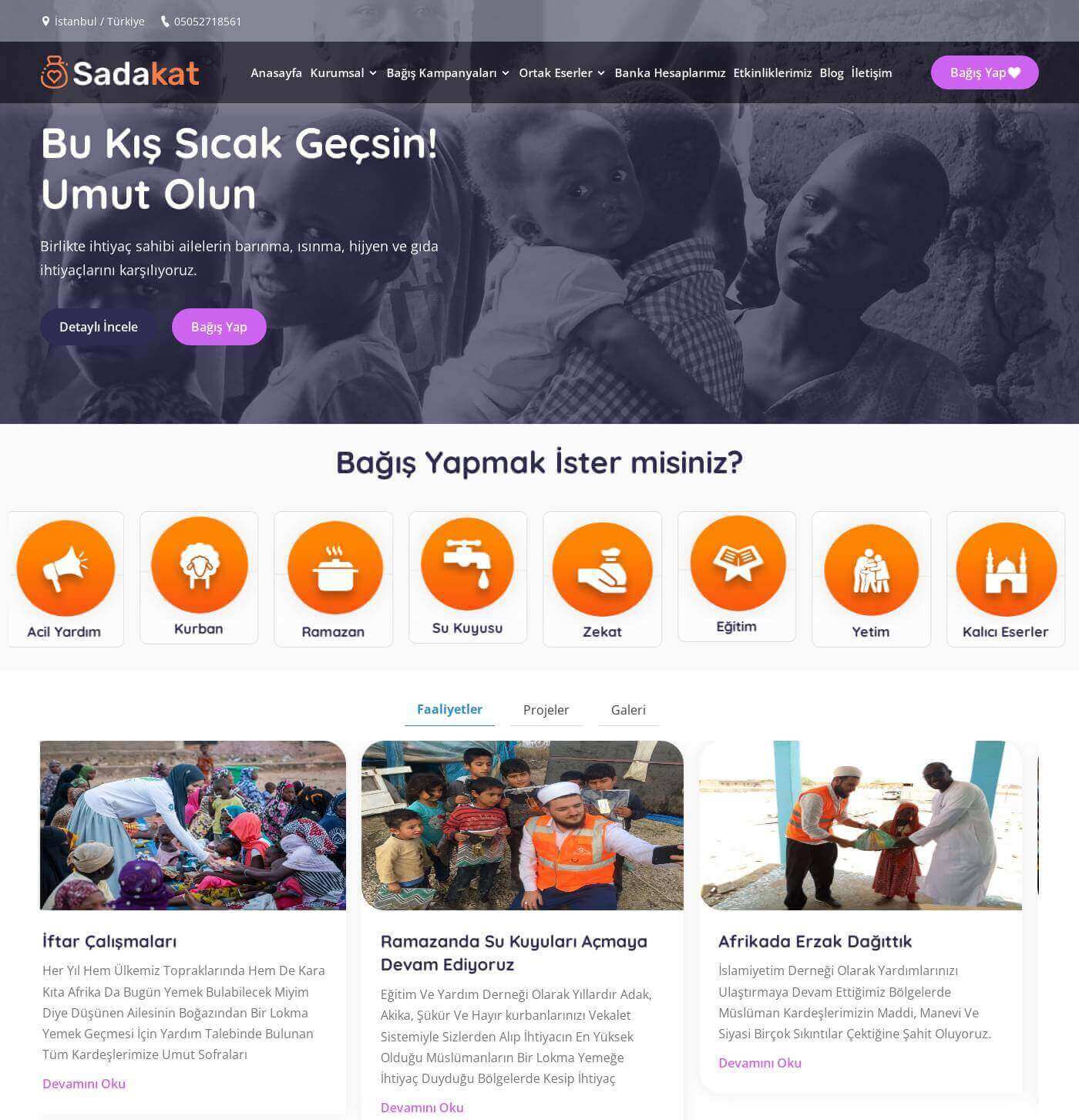 2. Paket - Bağış Yazılımı