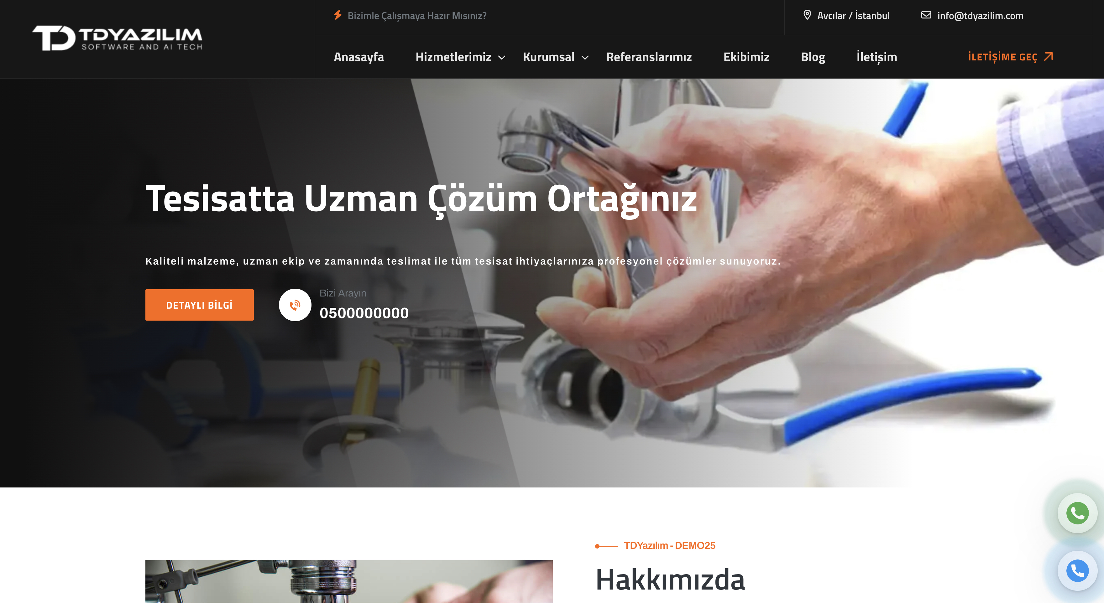 27. Paket - Tesisat Yazılımı