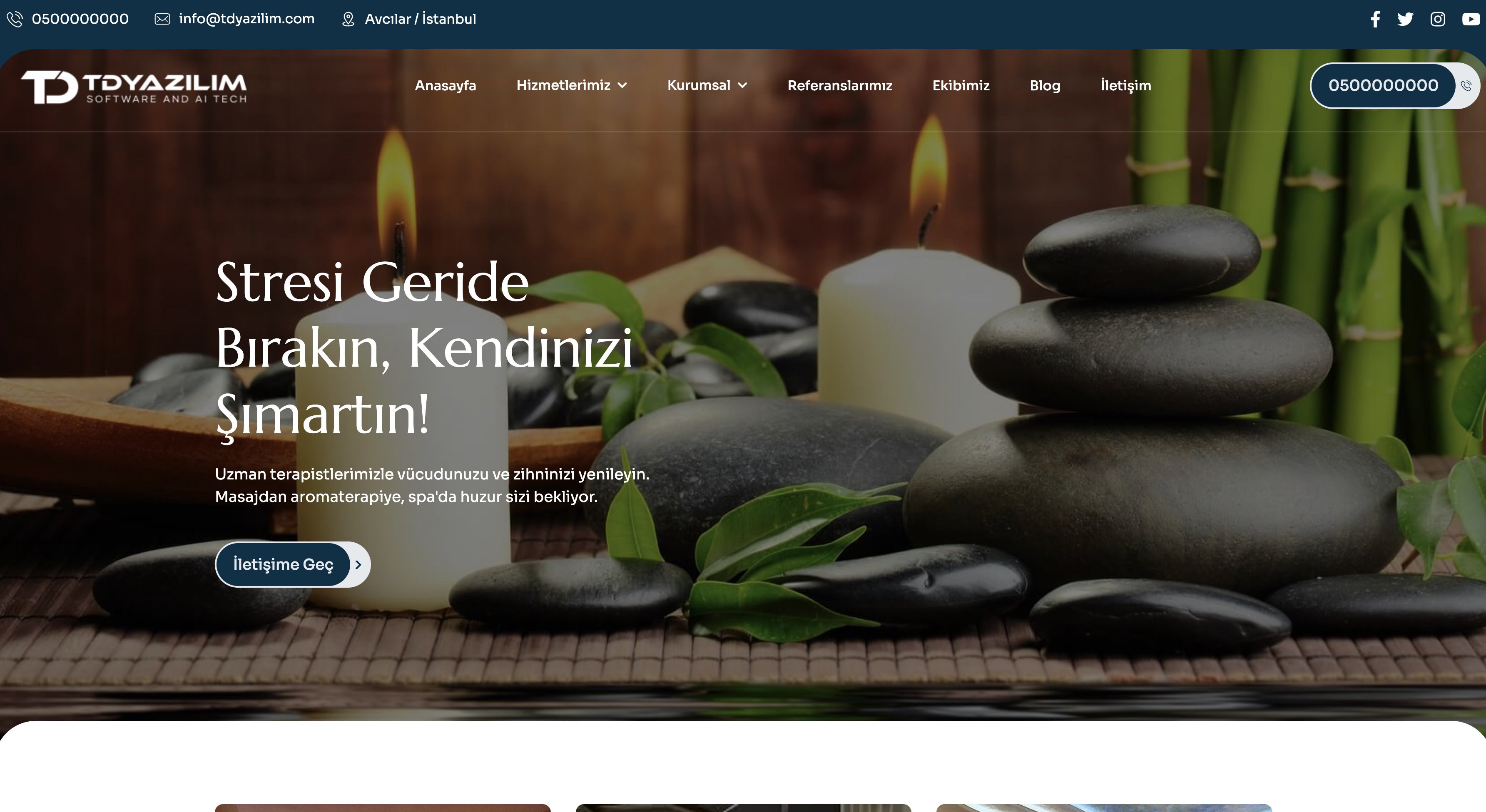 23. Paket - Masaj Salonu Yazılımı