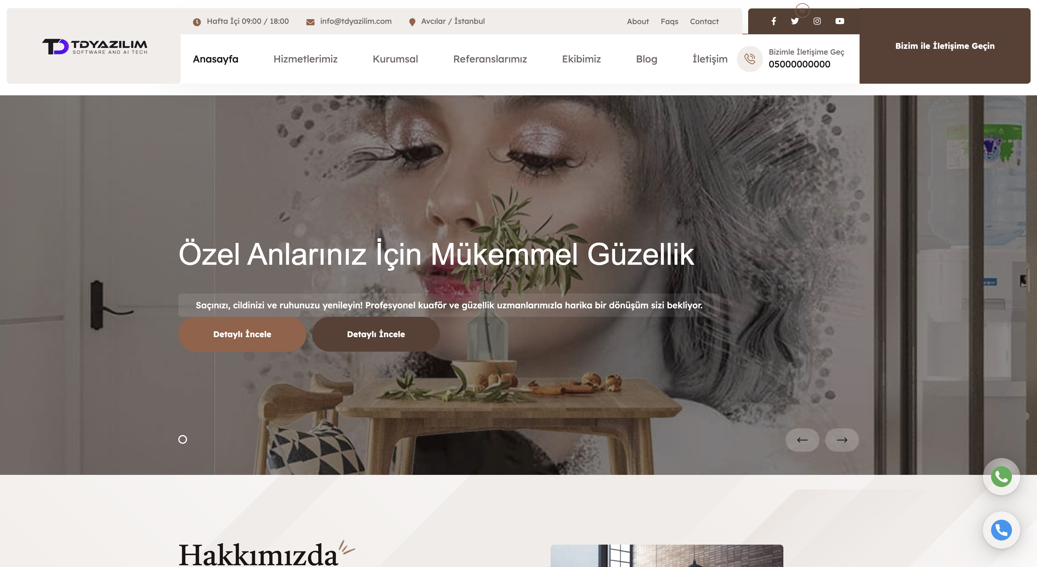 22. Paket - Kuaför Yazılımı
